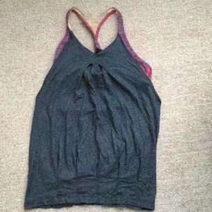 Lululemon Practice Freely TankDeep Coal / Wee Are From Space Black March Multi